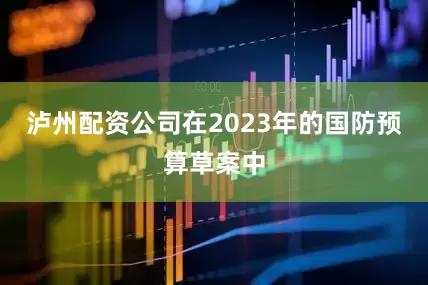 泸州配资公司在2023年的国防预算草案中