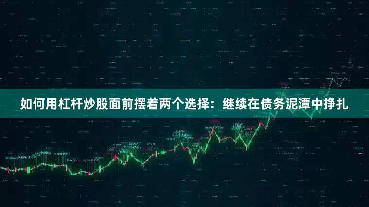 如何用杠杆炒股面前摆着两个选择：继续在债务泥潭中挣扎